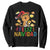 Funny Mexican Cat Christmas Sweatshirt Feliz Navidad Sombrero Kitty Xmas - Print Your Wear