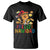 Funny Mexican Cat Christmas T Shirt Feliz Navidad Sombrero Kitty Xmas - Print Your Wear