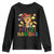 Funny Mexican Cat Christmas Youth Sweatshirt Feliz Navidad Sombrero Kitty Xmas - Print Your Wear