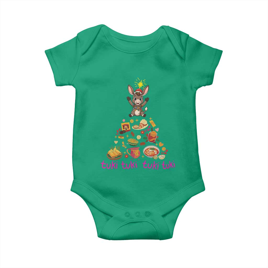 Mi Burrito Sabanero Baby Onesie Donkey Mexican Christmas TS14 Irish Green Print Your Wear