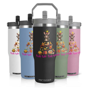 Mi Burrito Sabanero Flip Straw Tumbler Donkey Mexican Christmas TS14 Print Your Wear