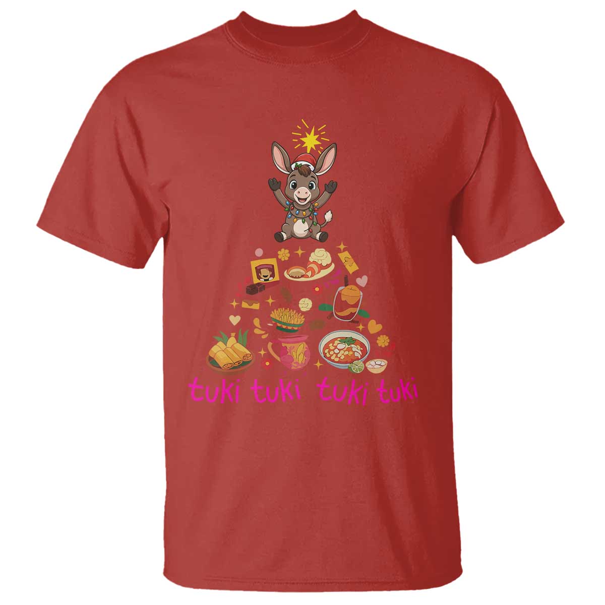 Mi Burrito Sabanero T Shirt Donkey Mexican Christmas TS14 Red Print Your Wear