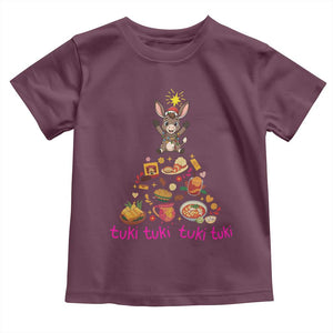 Mi Burrito Sabanero Toddler T Shirt Donkey Mexican Christmas TS14 Maroon Print Your Wear
