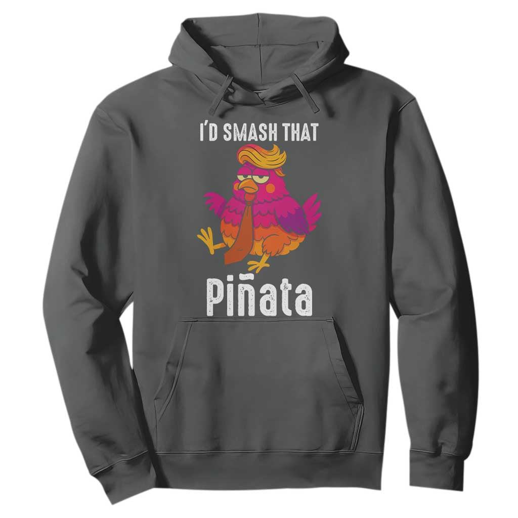 Funny Pinata Mexican Hoodie Trump Always Chicken TS14 Dark Heather Print Your Wear