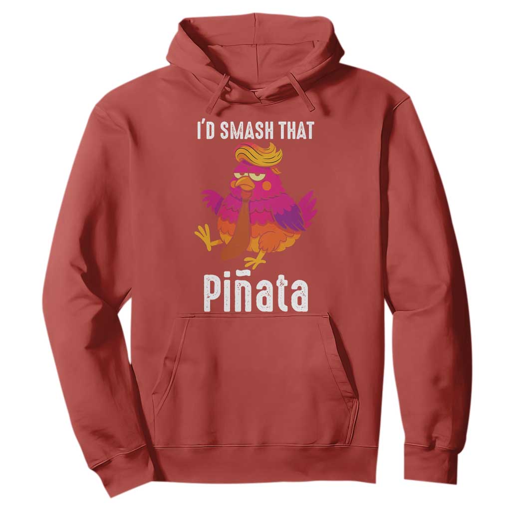 Funny Pinata Mexican Hoodie Trump Always Chicken TS14 Red Print Your Wear