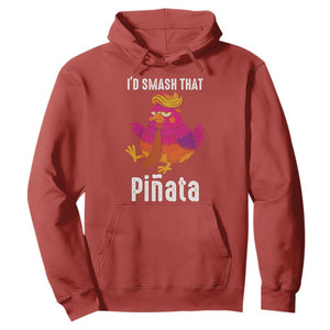 Funny Pinata Mexican Hoodie Trump Always Chicken - Print Your Wear
