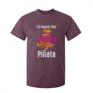 Funny Pinata Mexican T Shirt For Kid Trump Always Chicken TS14 Maroon Print Your Wear
