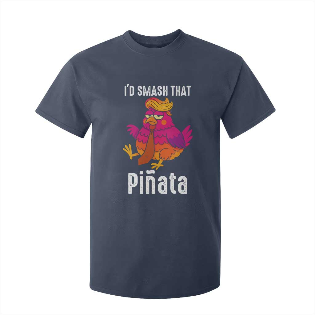 Funny Pinata Mexican T Shirt For Kid Trump Always Chicken TS14 Navy Print Your Wear