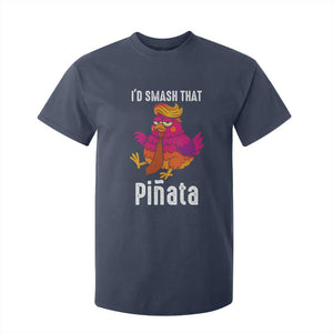 Funny Pinata Mexican T Shirt For Kid Trump Always Chicken TS14 Navy Print Your Wear