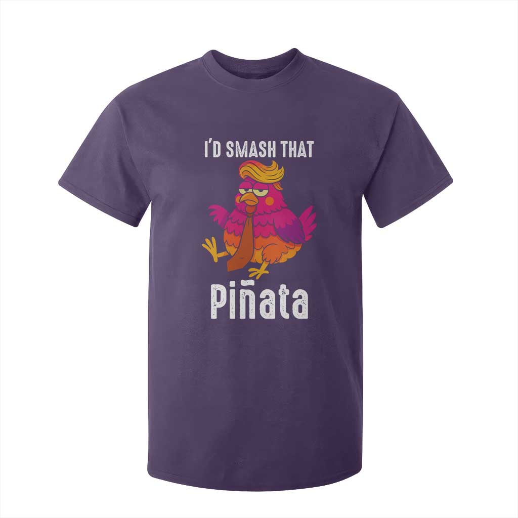 Funny Pinata Mexican T Shirt For Kid Trump Always Chicken TS14 Purple Print Your Wear