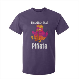 Funny Pinata Mexican T Shirt For Kid Trump Always Chicken TS14 Purple Print Your Wear