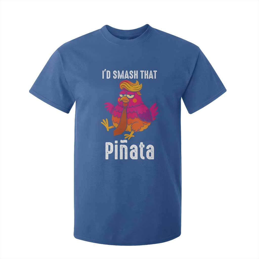 Funny Pinata Mexican T Shirt For Kid Trump Always Chicken TS14 Royal Blue Print Your Wear