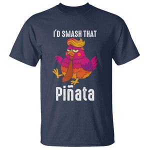 Funny Pinata Mexican T Shirt Trump Always Chicken - Print Your Wear