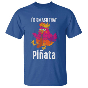 Funny Pinata Mexican T Shirt Trump Always Chicken - Print Your Wear