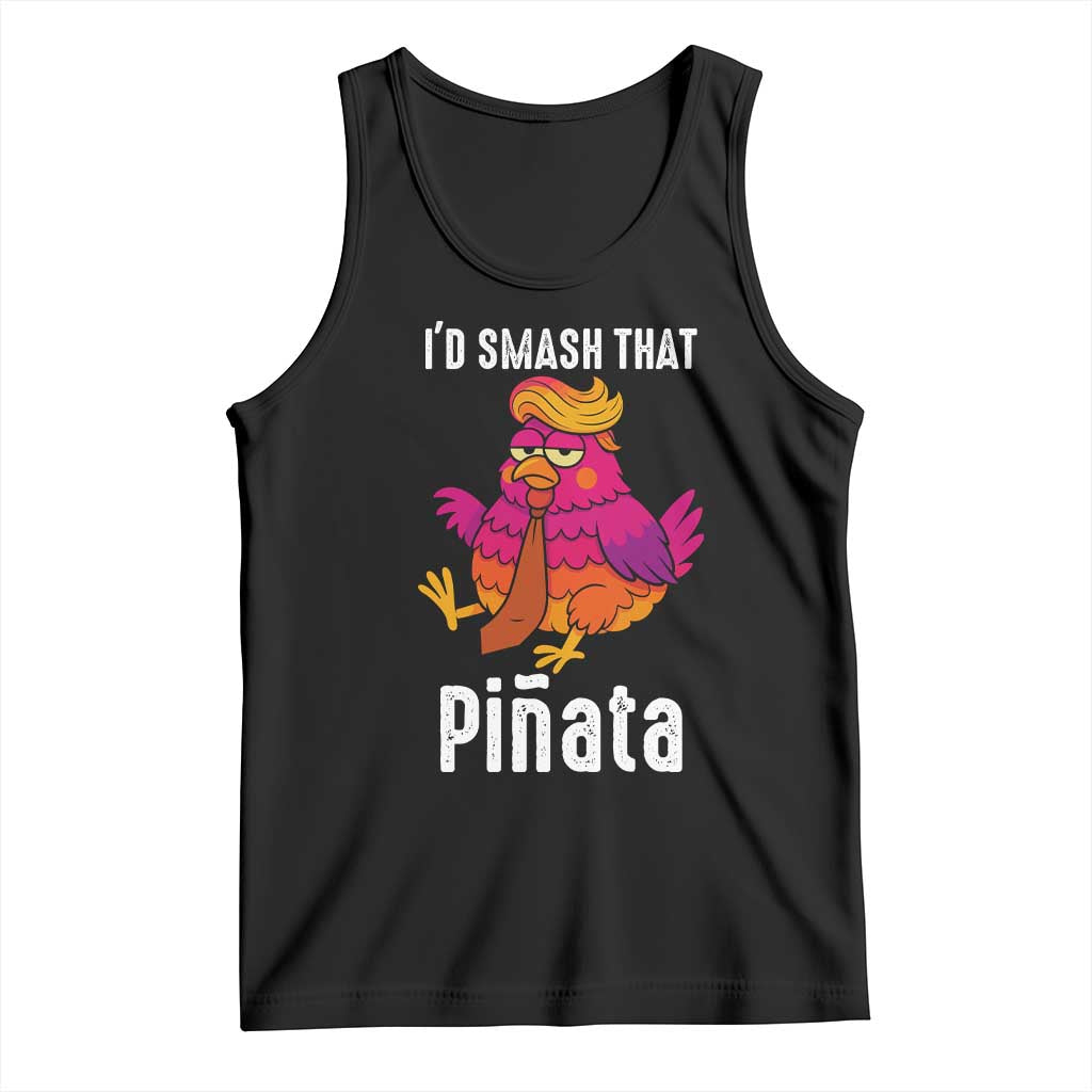 Funny Pinata Mexican Tank Top Trump Always Chicken TS14 Black Print Your Wear