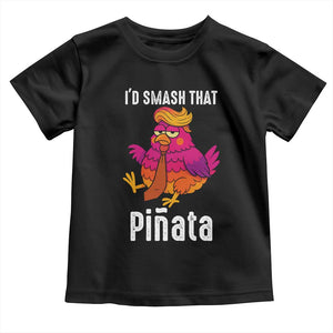Funny Pinata Mexican Toddler T Shirt Trump Always Chicken TS14 Black Print Your Wear