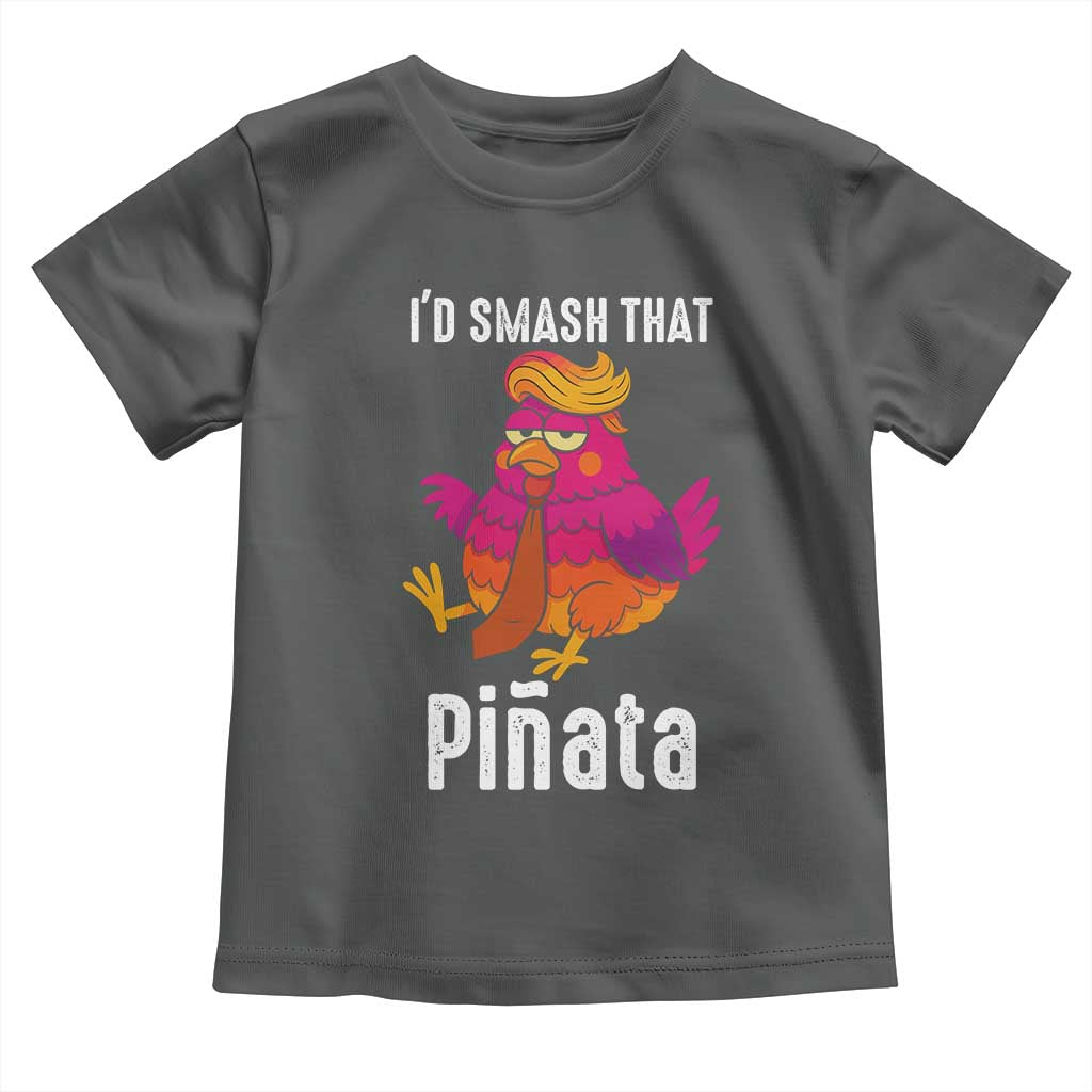 Funny Pinata Mexican Toddler T Shirt Trump Always Chicken TS14 Dark Heather Print Your Wear