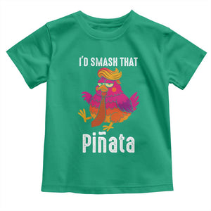 Funny Pinata Mexican Toddler T Shirt Trump Always Chicken TS14 Irish Green Print Your Wear