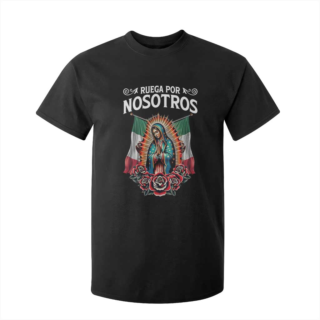 Our Lady of Guadalupe T Shirt For Kid Virgin Mary Mexican Flag TS14 Black Print Your Wear