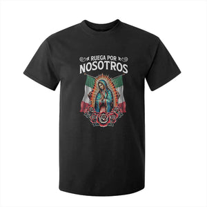 Our Lady of Guadalupe T Shirt For Kid Virgin Mary Mexican Flag TS14 Black Print Your Wear