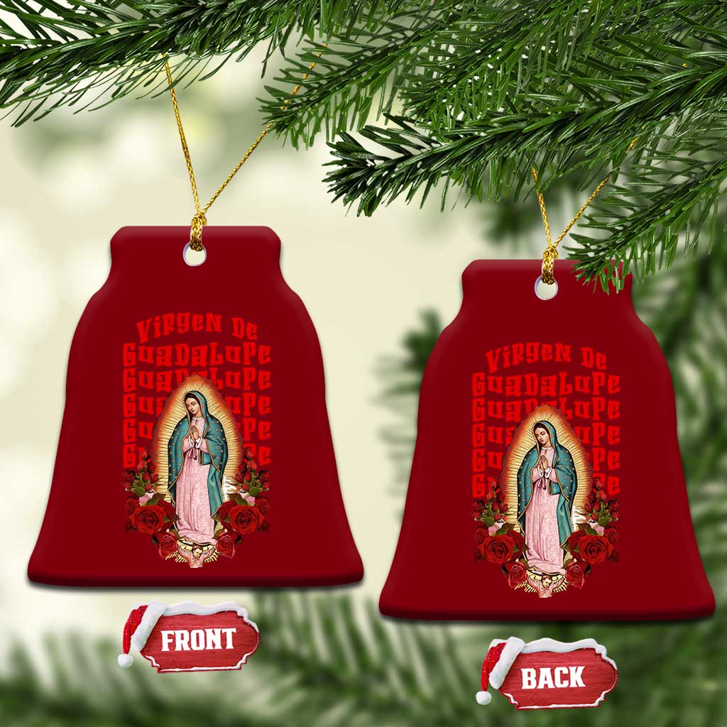 Our Lady of Guadalupe Ceramic Ornament Saint Virgin Mary Mexican TS14 Print Your Wear