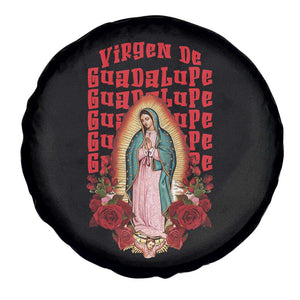 Our Lady of Guadalupe Spare Tire Cover Saint Virgin Mary Mexican TS14 Print Your Wear