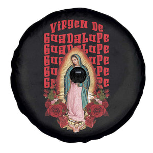 Our Lady of Guadalupe Spare Tire Cover Saint Virgin Mary Mexican TS14 Print Your Wear