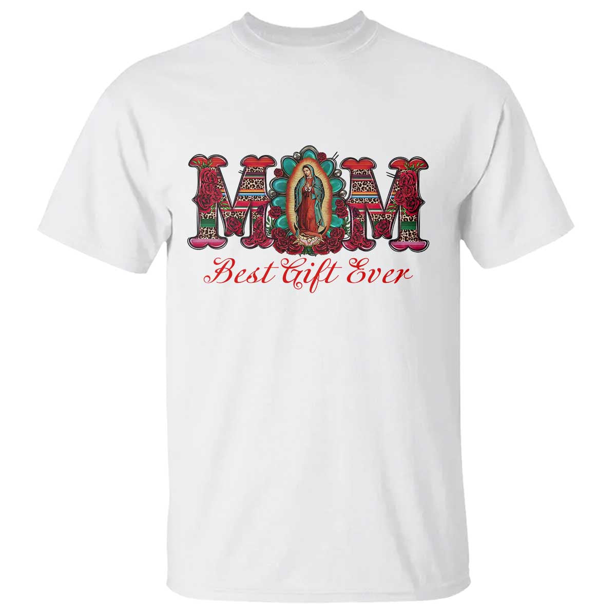 Our Lady of Guadalupe T Shirt Virgin Mary Christian TS14 White Print Your Wear