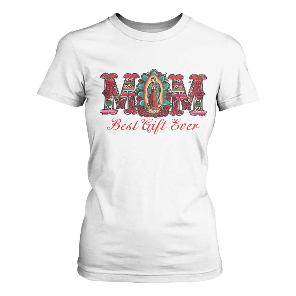 Our Lady of Guadalupe T Shirt For Women Virgin Mary Christian TS14 White Print Your Wear