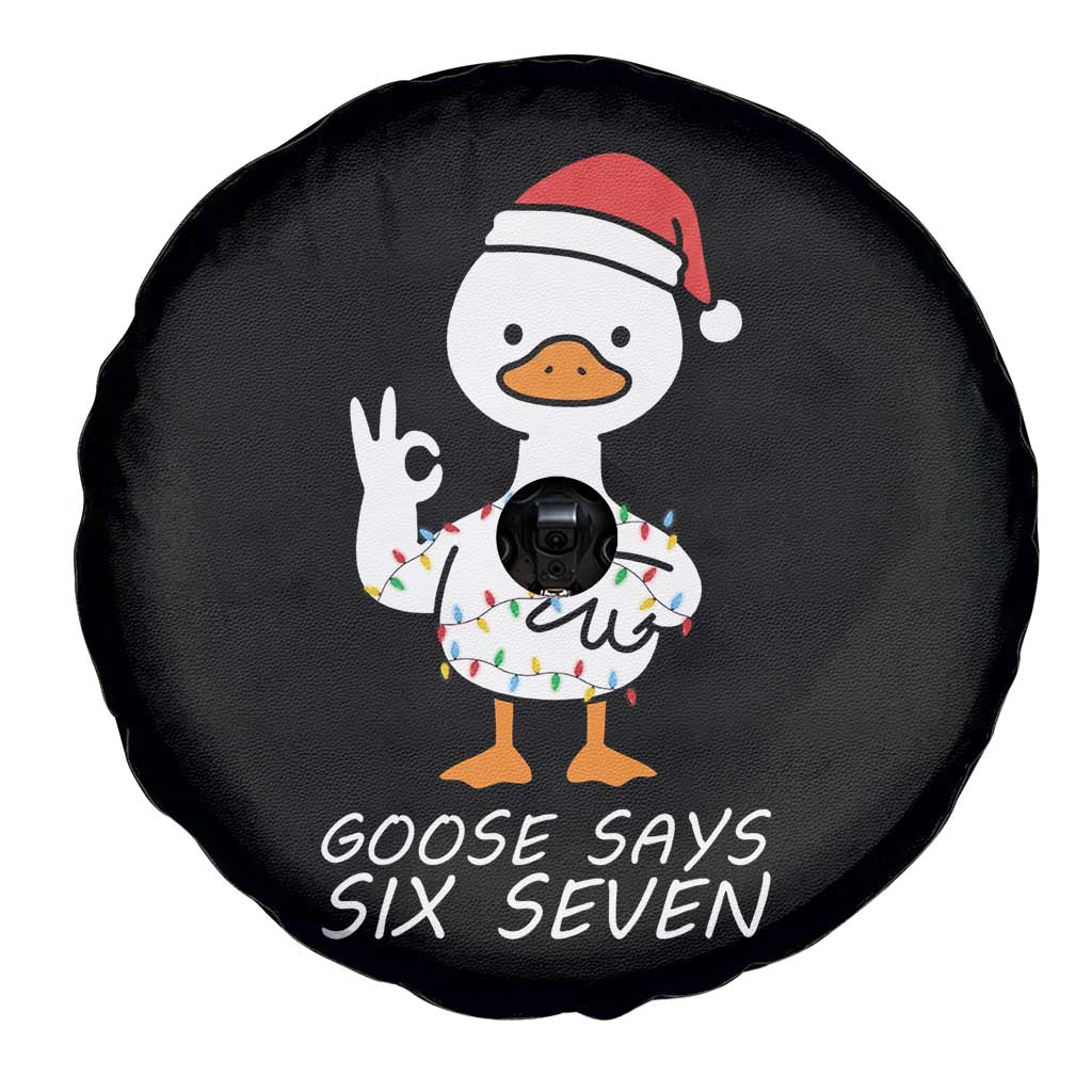 67 Six Seven Silly Goose Christmas Meme Spare Tire Cover TS14 Print Your Wear