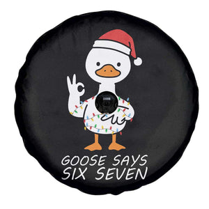 67 Six Seven Silly Goose Christmas Meme Spare Tire Cover TS14 Print Your Wear