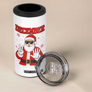 December 25 4 in 1 Can Cooler Tumbler Funny Santa Says Christmas TS14 Print Your Wear
