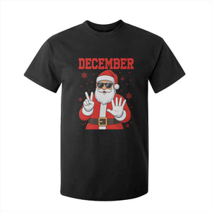 December 25 T Shirt For Kid Funny Santa Says Christmas TS14 Black Print Your Wear