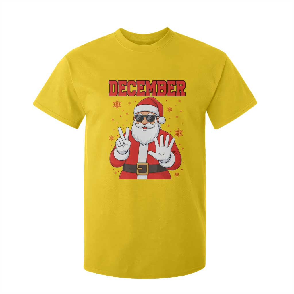 December 25 T Shirt For Kid Funny Santa Says Christmas TS14 Daisy Print Your Wear