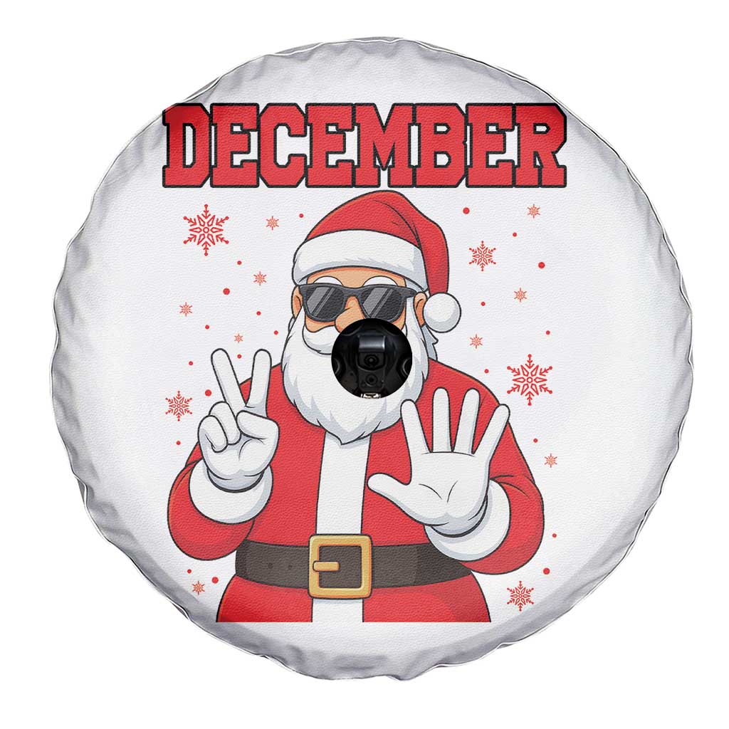 December 25 Spare Tire Cover Funny Santa Says Christmas TS14 Print Your Wear