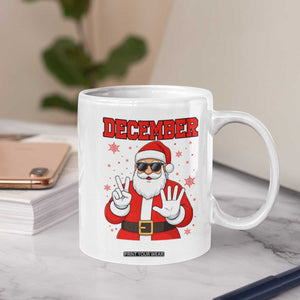 December 25 Coffee Mug Funny Santa Says Christmas TS14 Print Your Wear