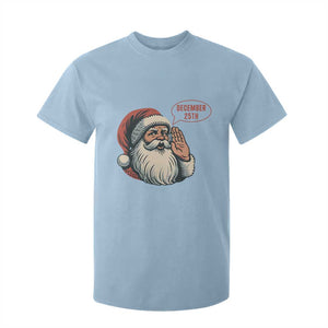 Funny Santa Christmas December 25 T Shirt For Kid TS14 Light Blue Print Your Wear