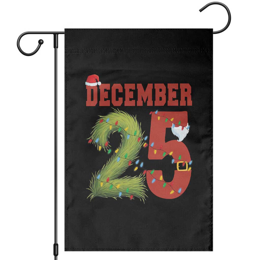 Christmas December 25 Garden Flag Family Holiday Xmas TS14 Black Print Your Wear