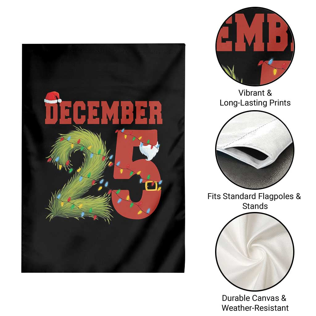 Christmas December 25 Garden Flag Family Holiday Xmas TS14 Print Your Wear