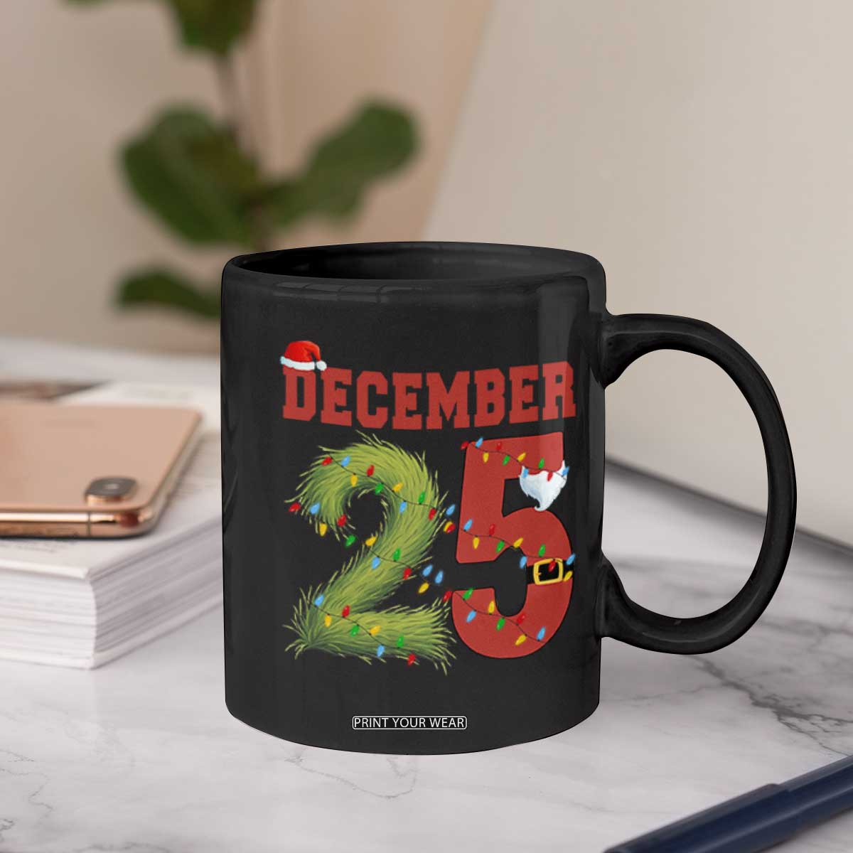 Christmas December 25 Coffee Mug Family Holiday Xmas TS14 Print Your Wear