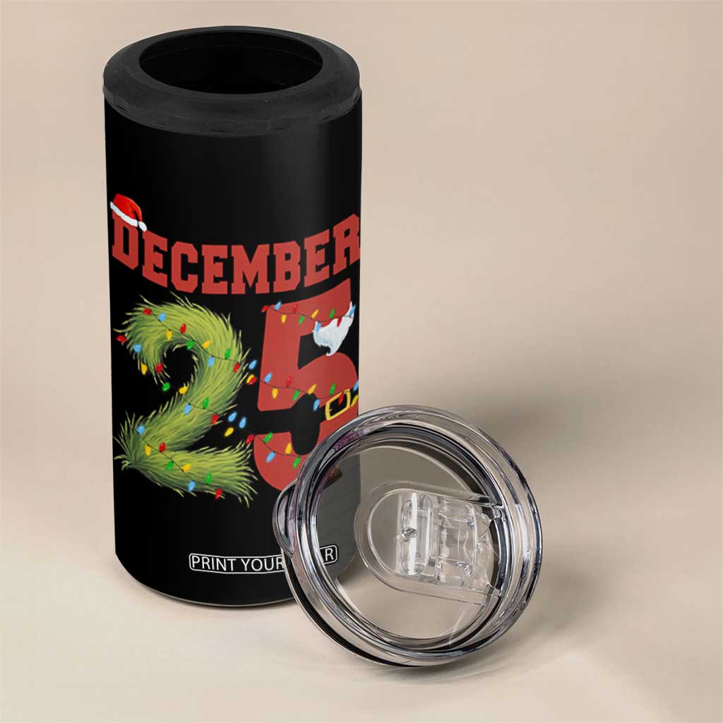 Christmas December 25 4 in 1 Can Cooler Tumbler Family Holiday Xmas TS14 Print Your Wear