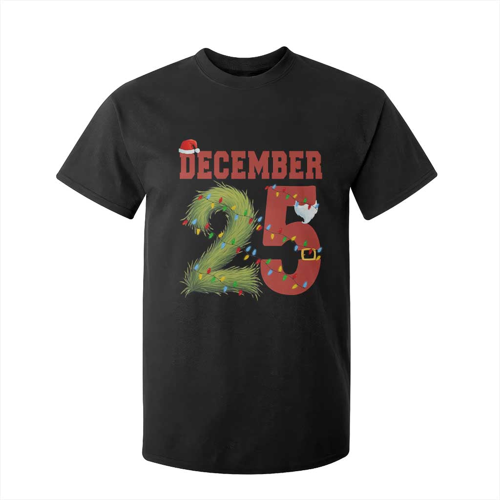 Christmas December 25 T Shirt For Kid Family Holiday Xmas TS14 Black Print Your Wear