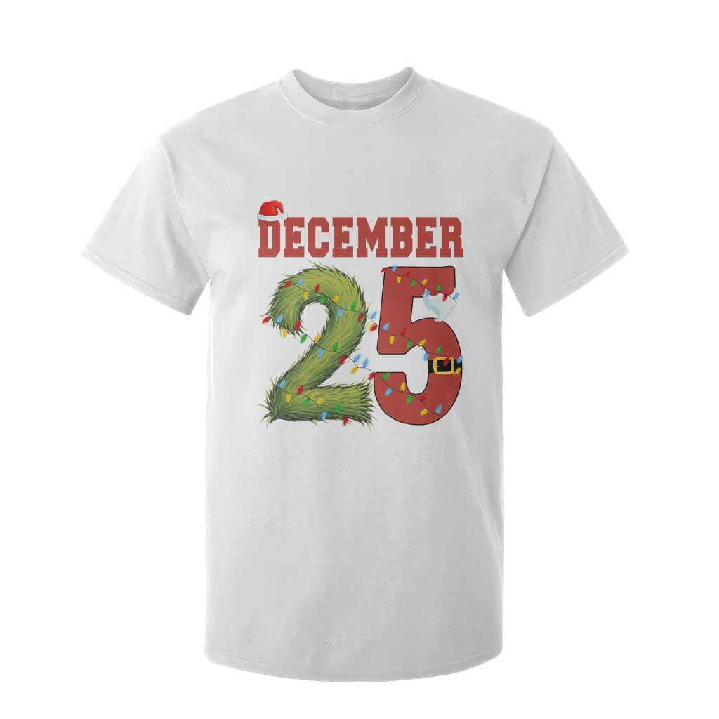 Christmas December 25 T Shirt For Kid Family Holiday Xmas TS14 White Print Your Wear