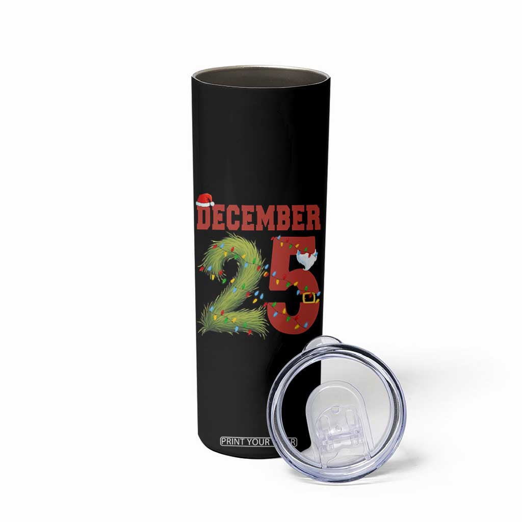 Christmas December 25 Skinny Tumbler Family Holiday Xmas TS14 Print Your Wear