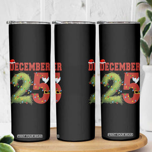 Christmas December 25 Skinny Tumbler Family Holiday Xmas TS14 Print Your Wear