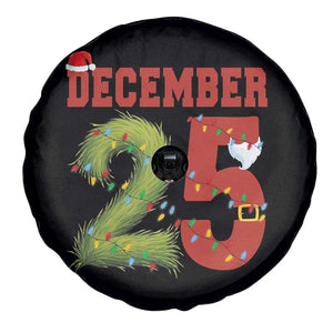 Christmas December 25 Spare Tire Cover Family Holiday Xmas TS14 Print Your Wear