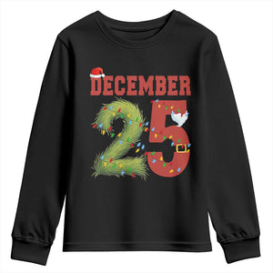 Christmas December 25 Youth Sweatshirt Family Holiday Xmas TS14 Black Print Your Wear