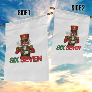 67 Six Seven Black Nutcracker Christmas Meme Garden Flag TS14 Print Your Wear
