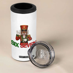 67 Six Seven Black Nutcracker Christmas Meme 4 in 1 Can Cooler Tumbler TS14 Print Your Wear