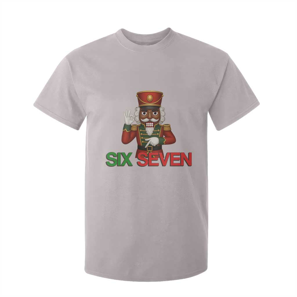 67 Six Seven Black Nutcracker Christmas Meme T Shirt For Kid TS14 Ice Gray Print Your Wear